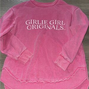 Simply Southern Pink 'Girlie Girl Originals' Long Sleeve Sweatshirt